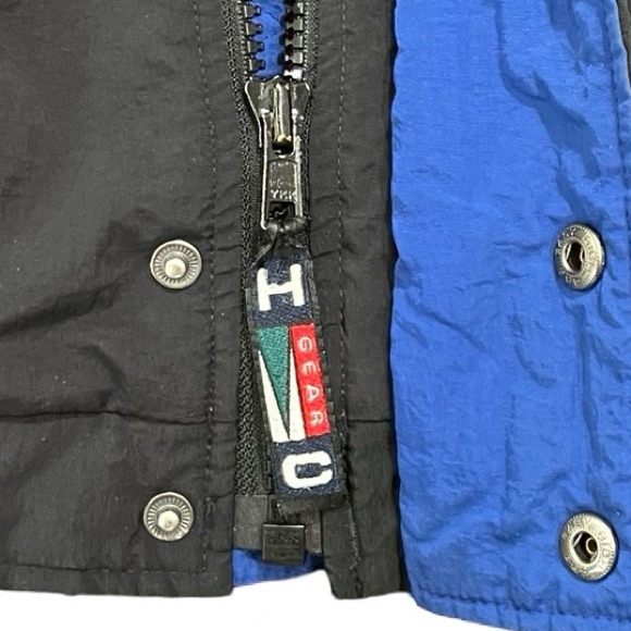 ⭐️ HC Gear Jacket | Racing/Bomber Style | Black with Blue & Red Accents | Medium - Picture 14 of 14